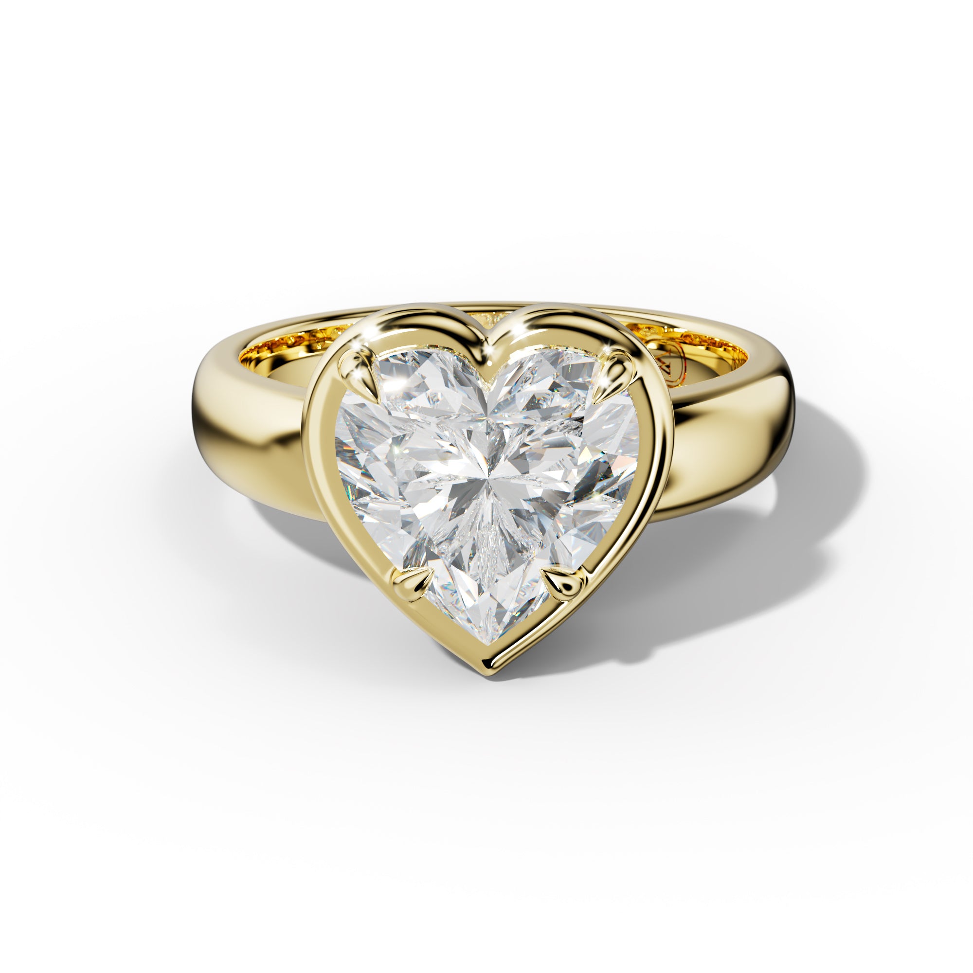 Giselle Heart Diamond Engagement Ring