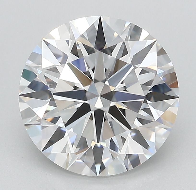 3.05 Carat D-VVS1 Round Lab Diamond