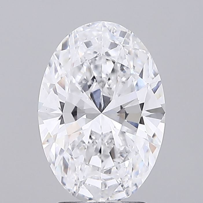 3 Carat D-VS1 Oval Lab Diamond