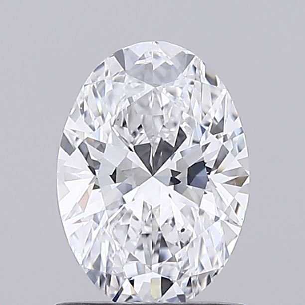 0.90 Carat D-VVS2 Oval Lab Diamond