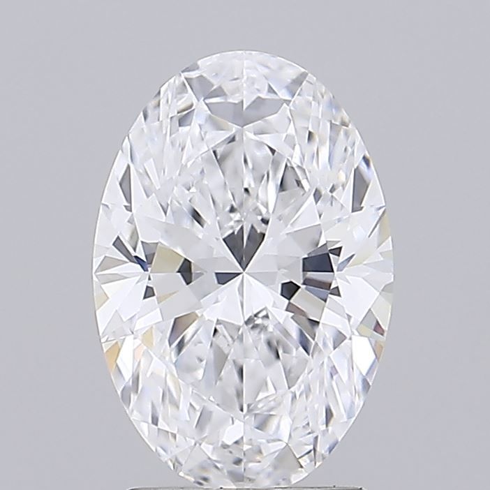 2.01 Carat D-VVS2 Oval Lab Diamond