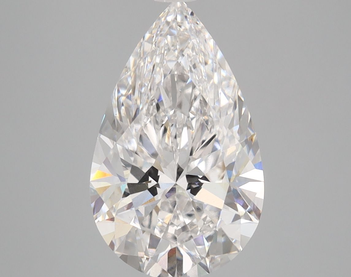 2.82 Carat D-VS1 Pear Lab Diamond