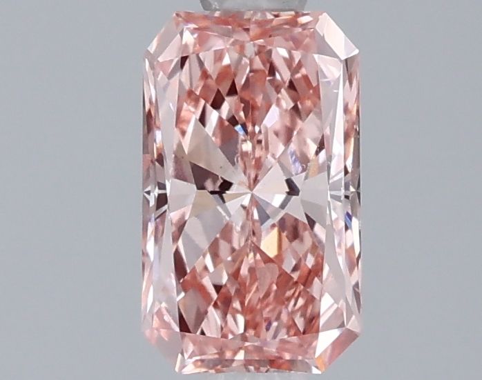 1.00 Carat Radiant Cut Fancy Pink
