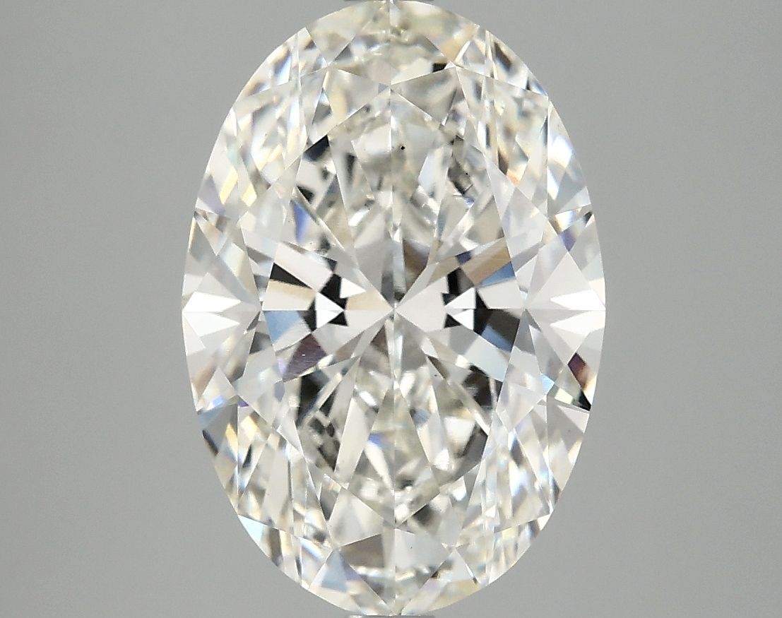 4.07 Carat H-VS1 Oval Lab Diamond