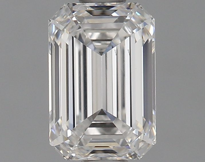 0.91 Carat D-VVS2 Emerald Lab Diamond