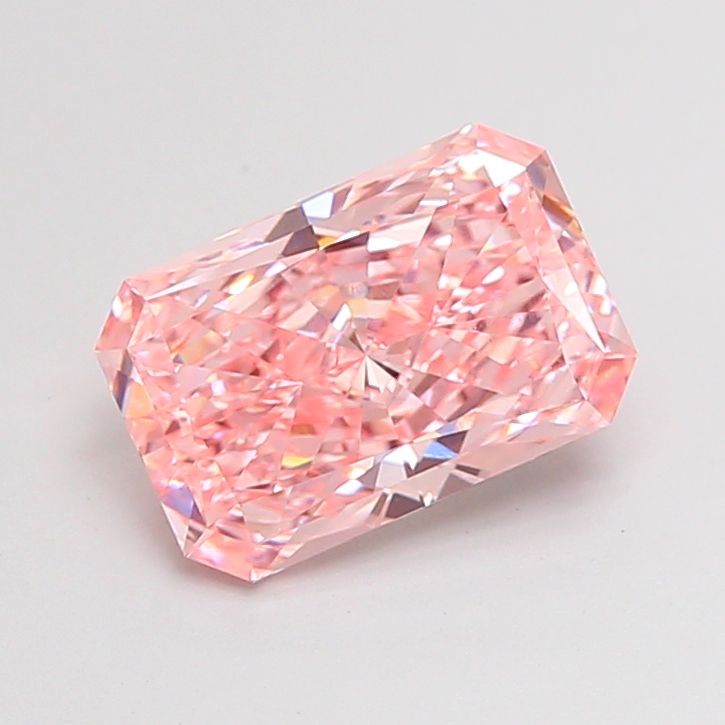 2.50 Carat Radiant Cut Fancy Pink