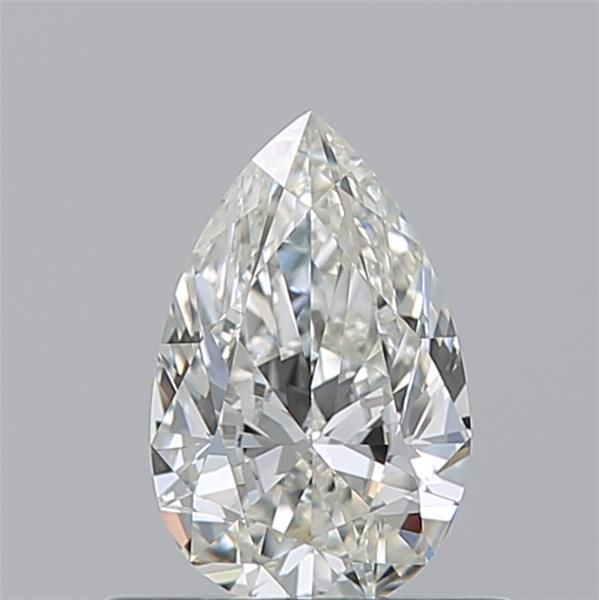 0.53 Carat I-VVS2 Pear Cut Diamond