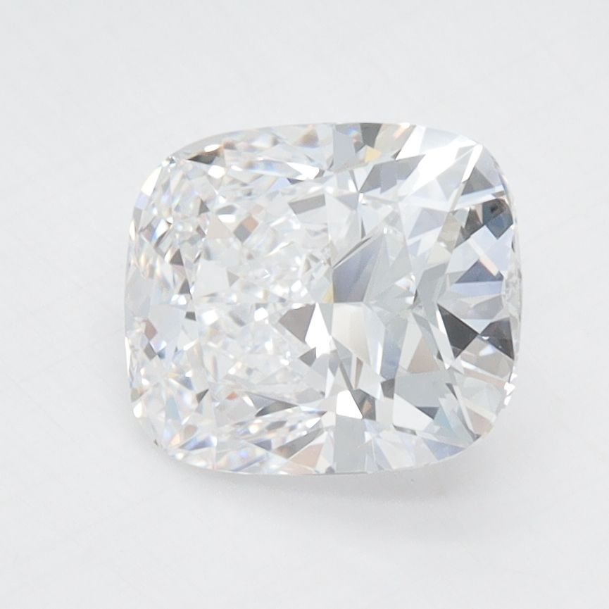 2.01 Carat D-VVS1 Cushion Lab Diamond