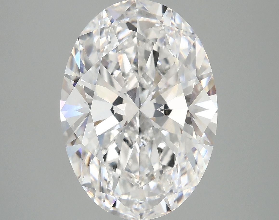 5.02 Carat E-VS1 Oval Lab Diamond