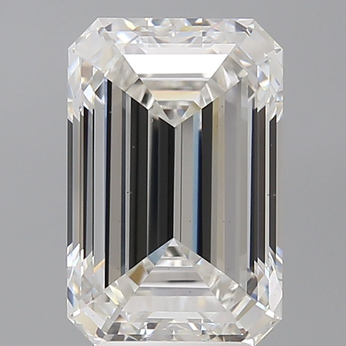 4.60 Carat F-VS1 Emerald Lab Diamond