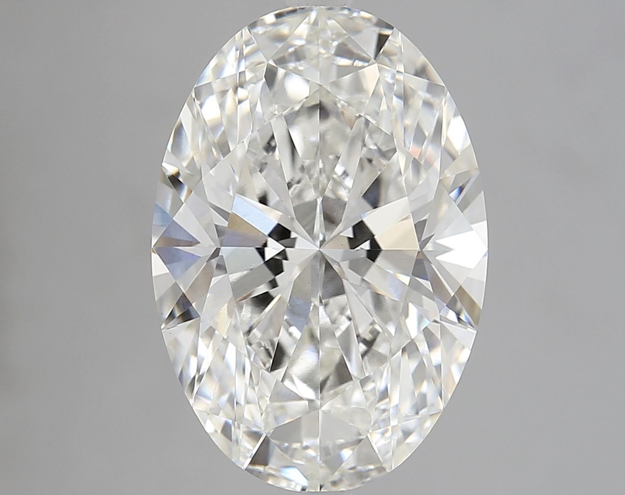 6.06 Carat G-VVS2 Oval Lab Diamond