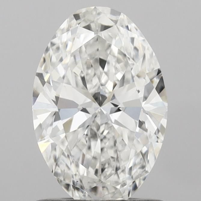 1.00 Carat E-VS1 Oval Lab Diamond