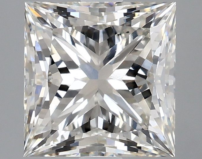 2.56 Carat H-VS1 Princess Lab Diamond