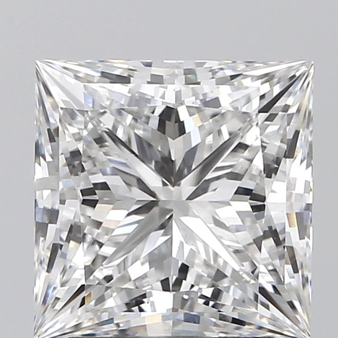 3.04 Carat E-VS2 Princess Lab Diamond