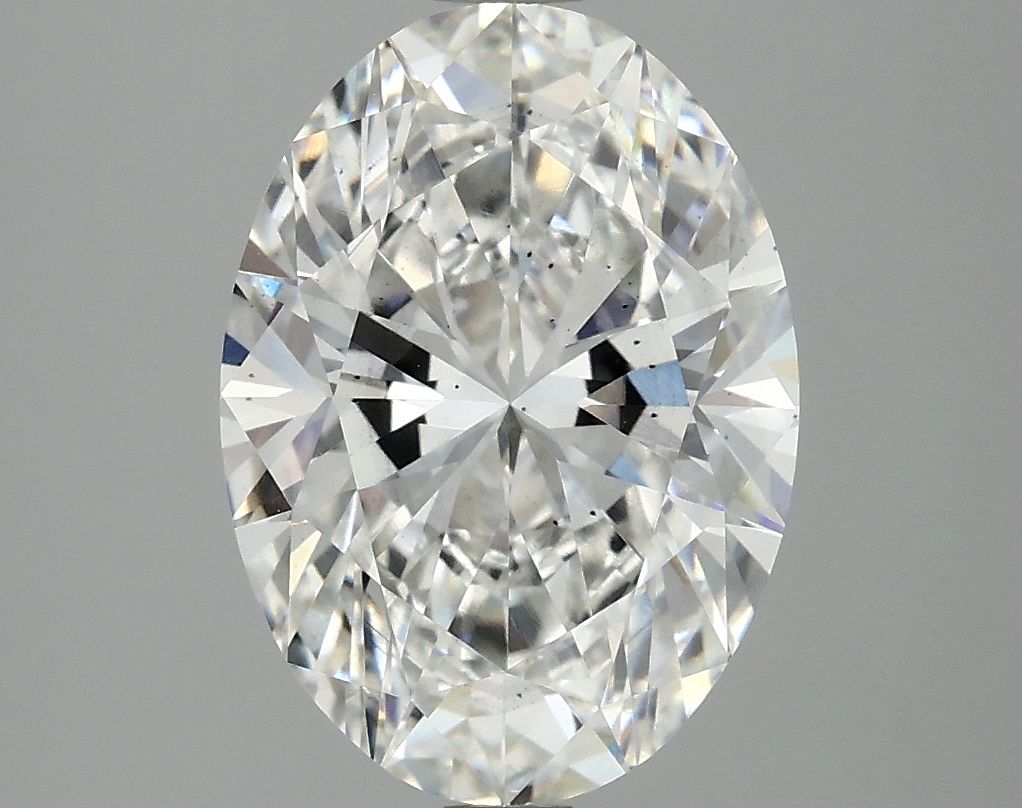 3.58 Carat F-SI1 Oval Lab Diamond