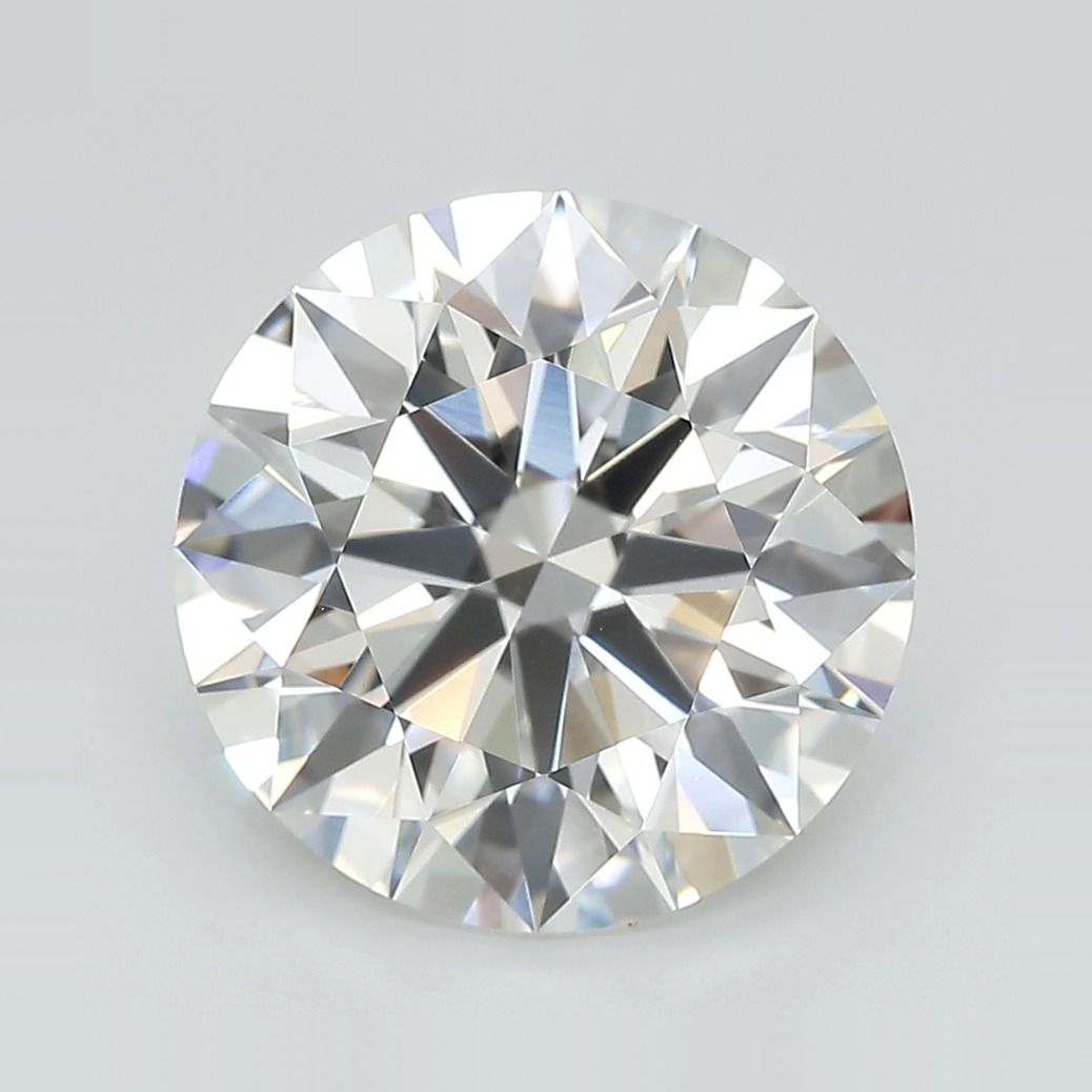 5.29 Carat F-VVS2 Round Lab Diamond