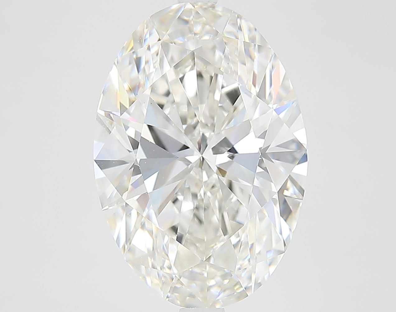5.93 Carat G-VS1 Oval Lab Diamond