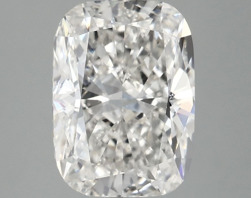 2.98 Carat F-VVS2 Cushion Lab Diamond