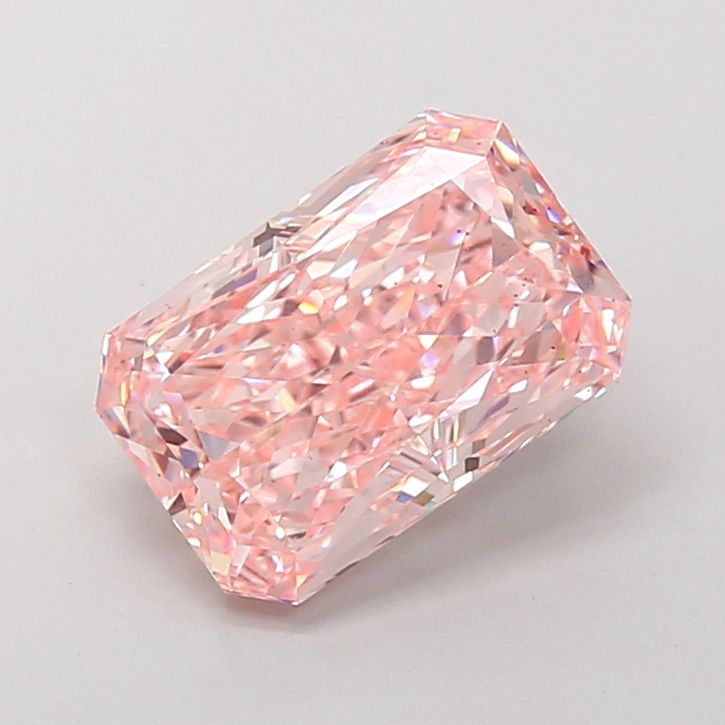 3.05 Carat Radiant Cut Fancy Pink