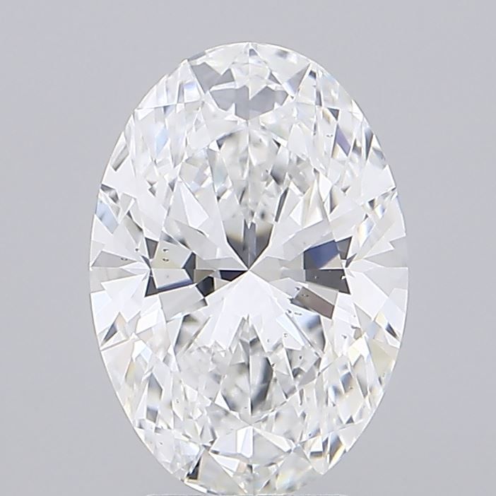 3.57 Carat E-VS2 Oval Lab Diamond