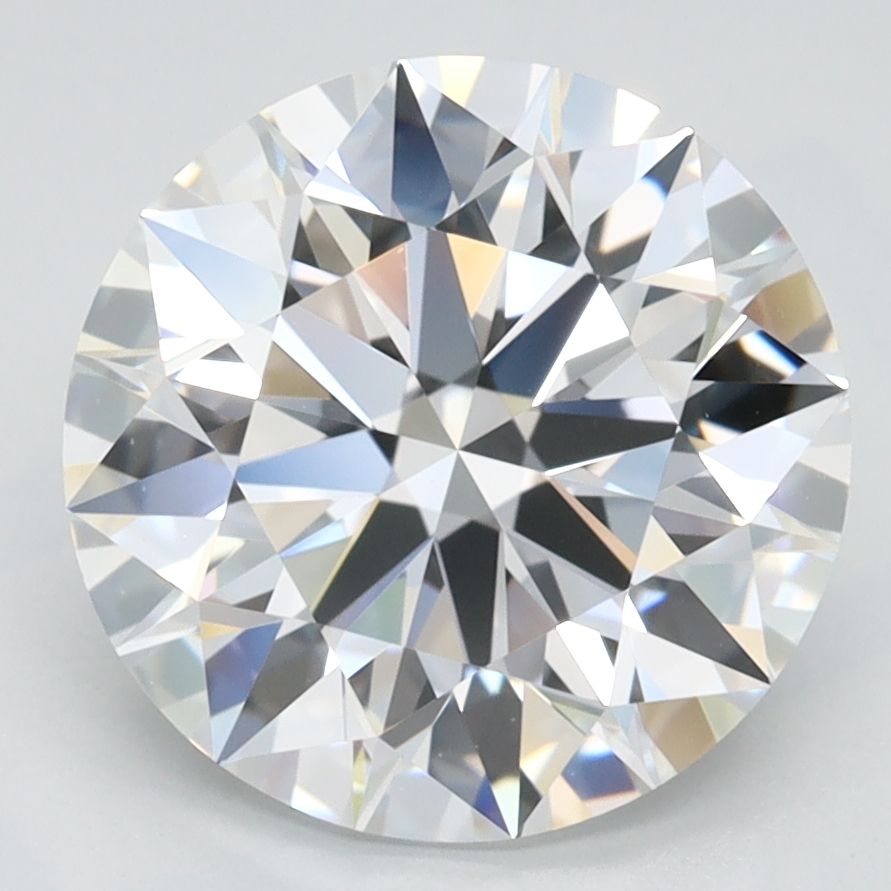 3.10 Carat D-IF Round Lab Diamond