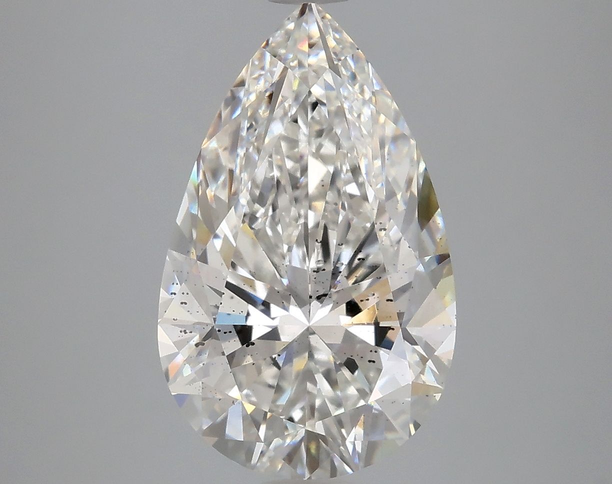 4.39 Carat F-SI1 Pear Lab Diamond