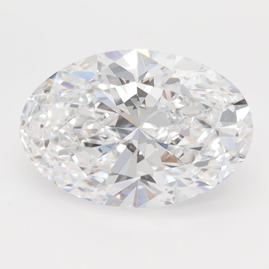 2.05 Carat D-IF Oval Lab Diamond