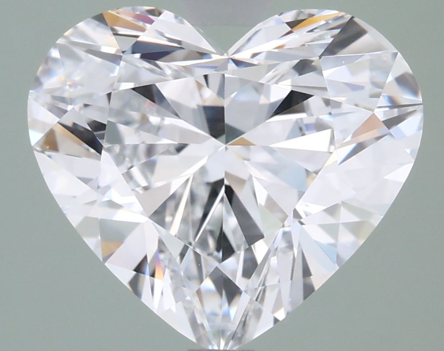 3.08 Carat E-VVS2 Heart Lab Diamond
