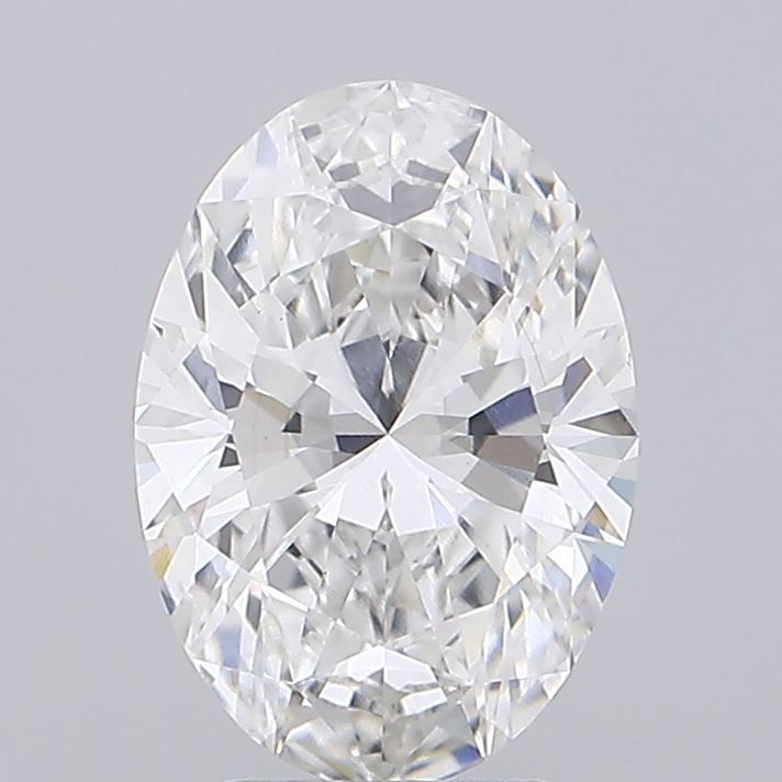 3.28 Carat F-VS1 Oval Lab Diamond