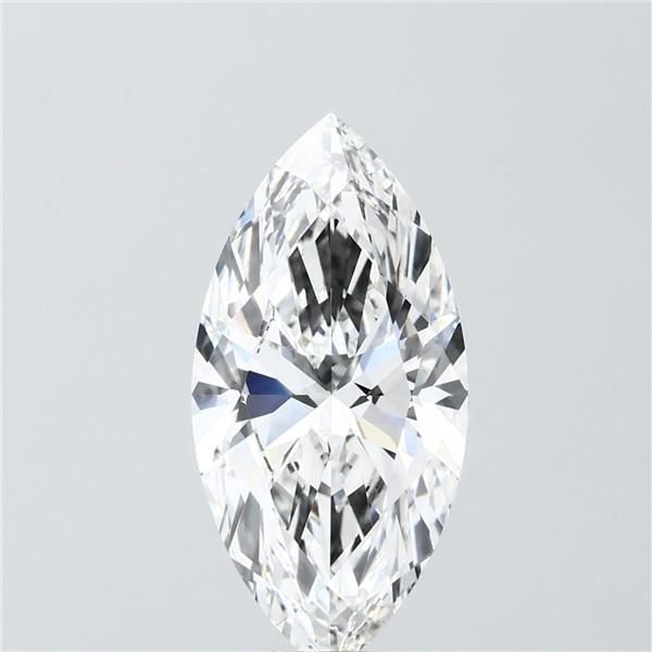 4.02 Carat F-VVS2 Marquise Lab Diamond