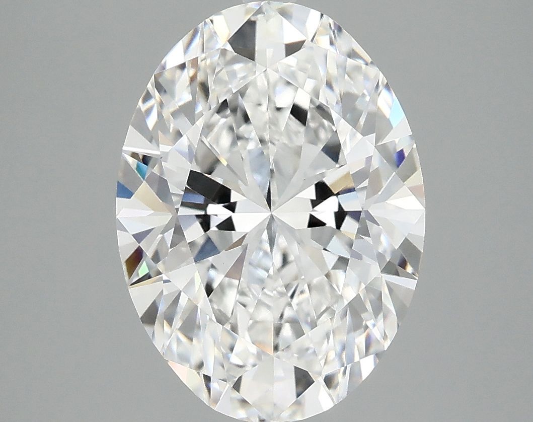 3.94 Carat D-VVS2 Oval Lab Diamond