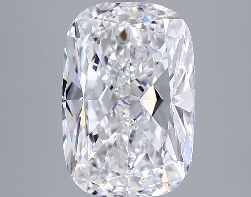 3.01 Carat D-VVS2 Cushion Lab Diamond