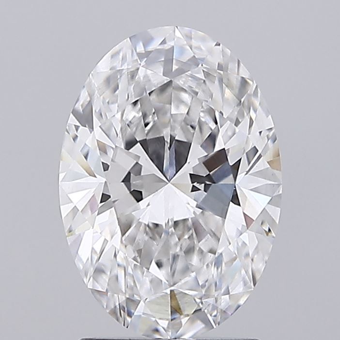 2.08 Carat E-SI1 Oval Lab Diamond