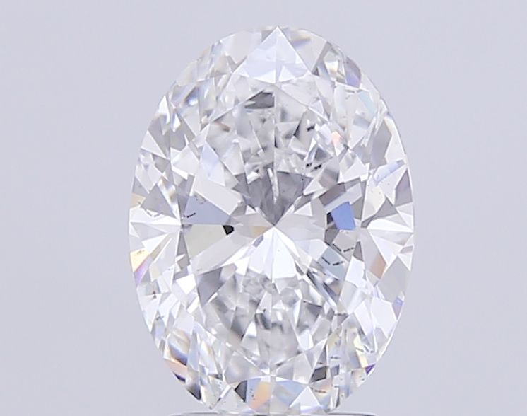 3.01 Carat E-SI2 Oval Lab Diamond