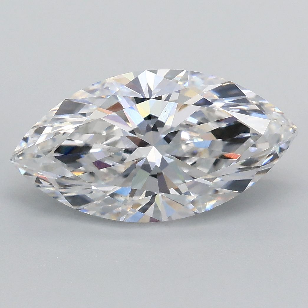 2.09 Carat E-VS1 Marquise Lab Diamond