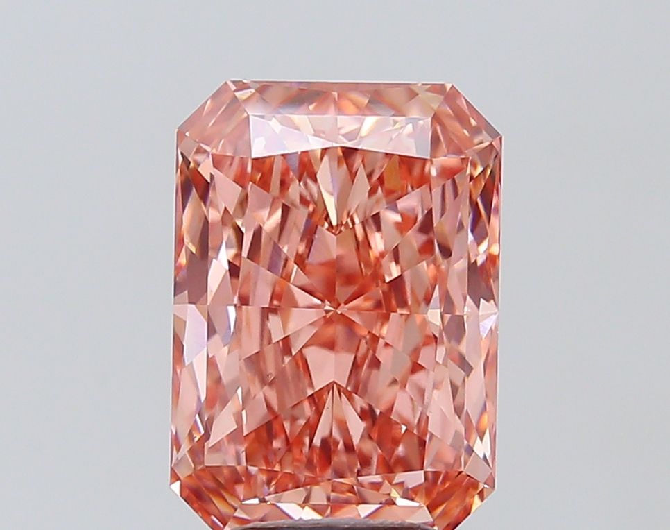 5.03 Carat Radiant Cut Fancy Pink