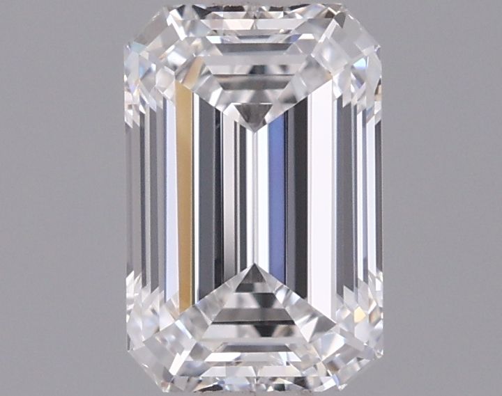 0.91 Carat D-VVS1 Emerald Lab Diamond