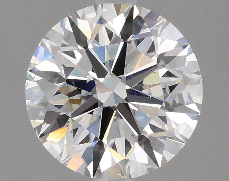 2.96 Carat F-SI1 Round Lab Diamond