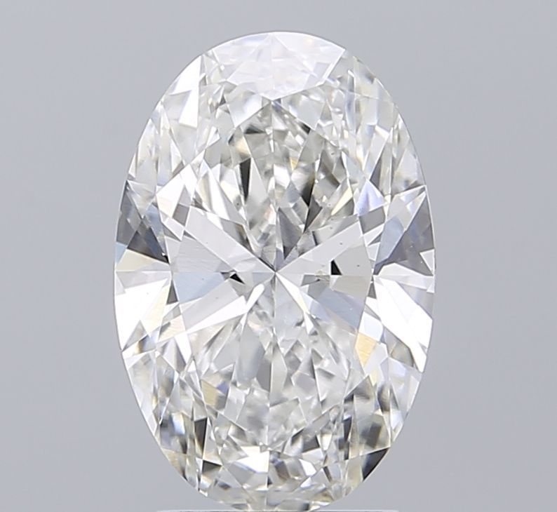 3.00 Carat F-VS1 Oval Lab Diamond