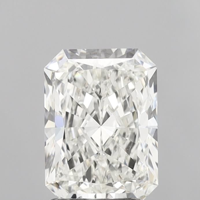 1.92 Carat H VVS2 Radiant Lab Diamond