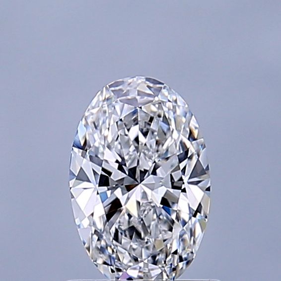 0.76 Carat D-VVS2 Oval Lab Diamond