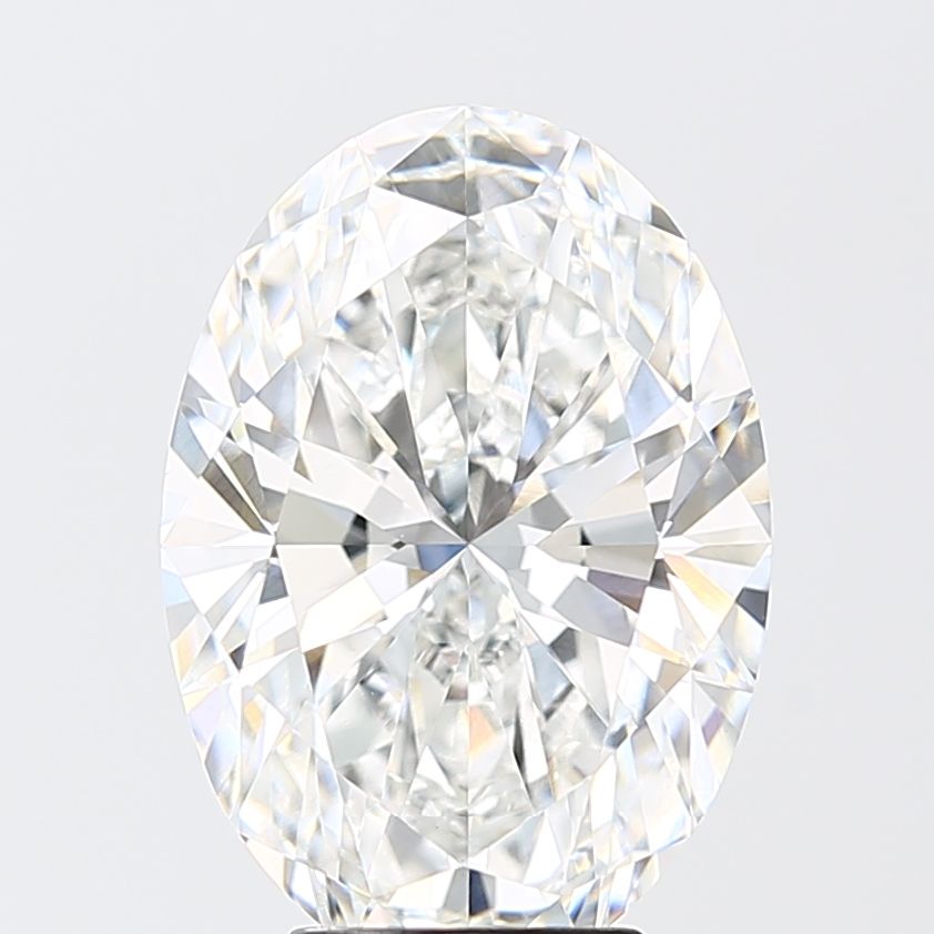 9.53 Carat E-VVS2 Oval Lab Diamond