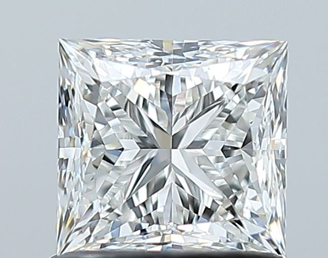 1.00 Carat G-VS2 Princess Cut Diamond