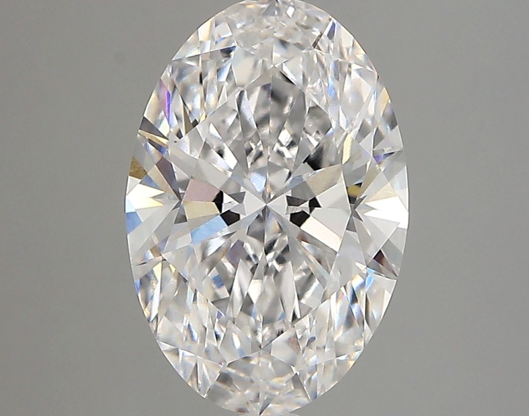 3 Carat D-VVS2 Oval Lab Diamond