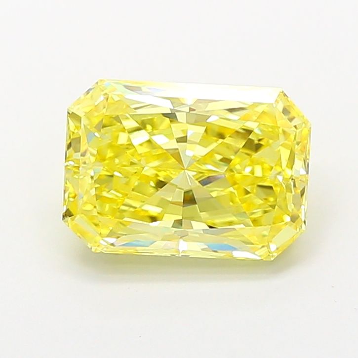3.07 Carat Radiant Cut Fancy Yellow