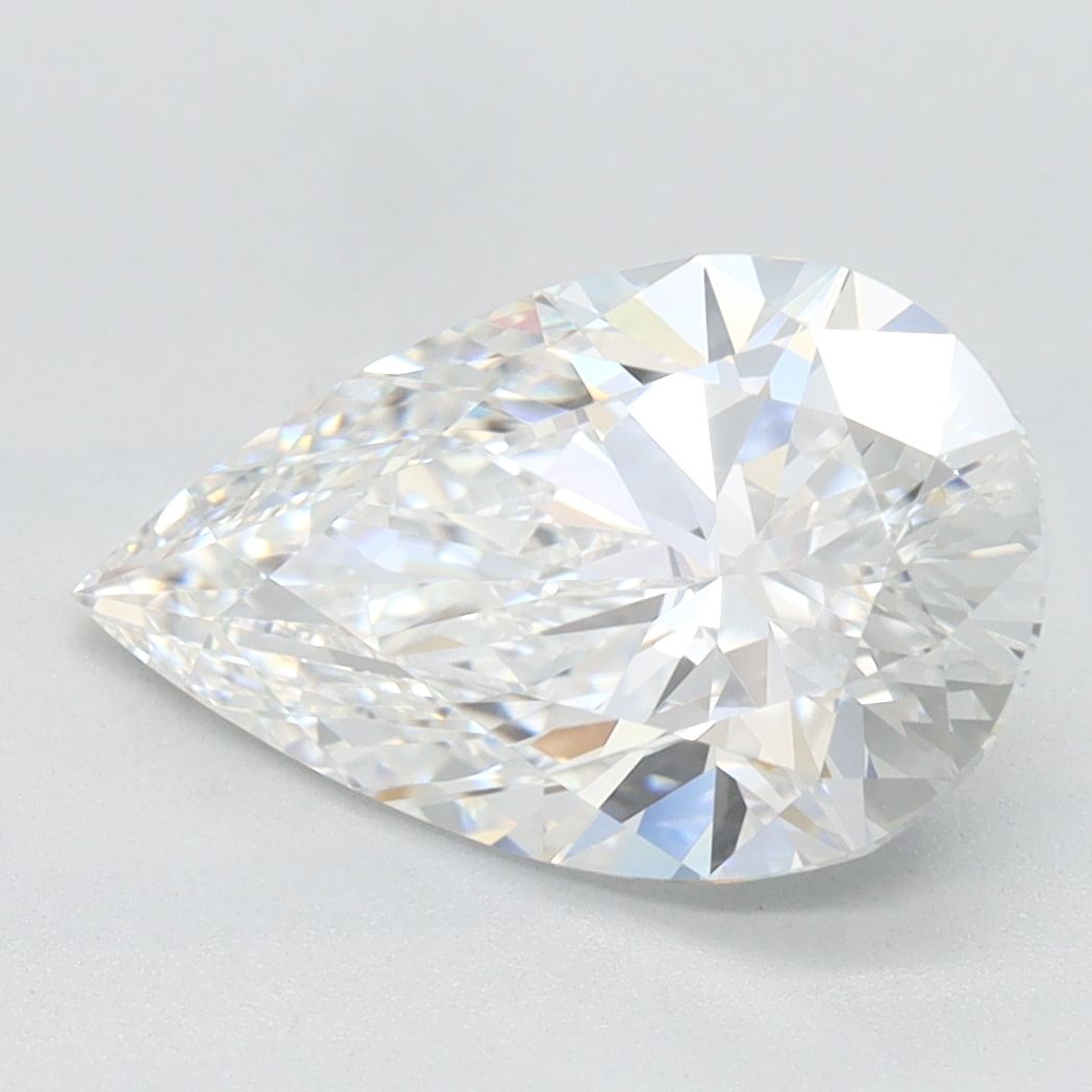2.16 Carat D-VVS1 Pear Lab Diamond