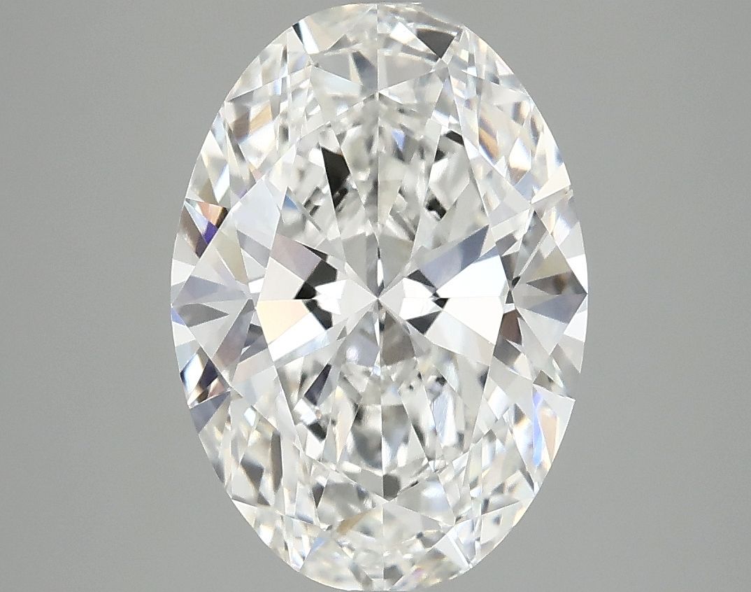 3.80 Carat F-VVS2 Oval Lab Diamond