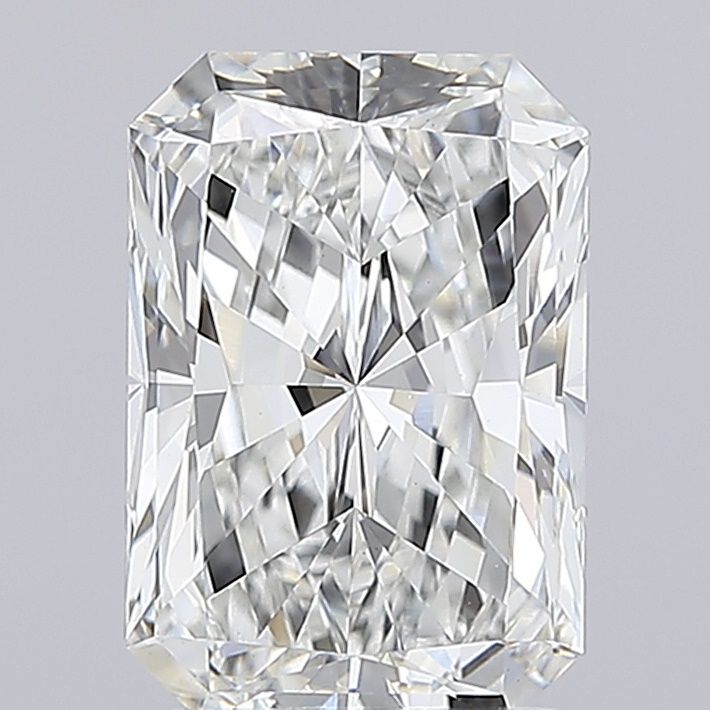 2.49 Carat F-VVS2 Radiant Lab Diamond