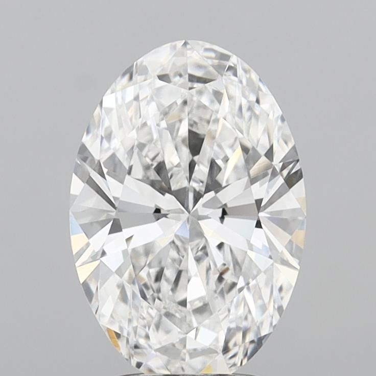 3.03 Carat E-VVS1 Oval Lab Diamond