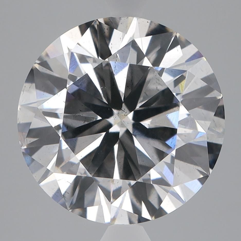 4.99 Carat F-SI1 Round Lab Diamond